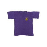 Vintage 80s NK Maribor T-Shirt Purple Single Stitch Tee Size S